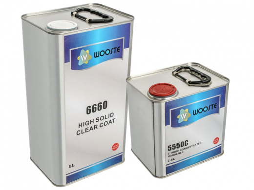 Лак  CF6660 MS Wooste , 5 л +  отвердитель CF5550 2,5 л